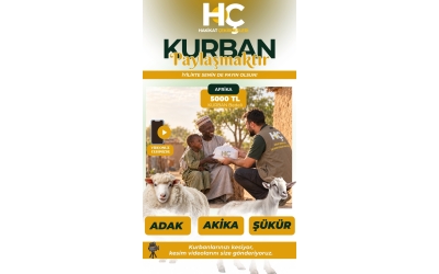 KURBAN bağışı